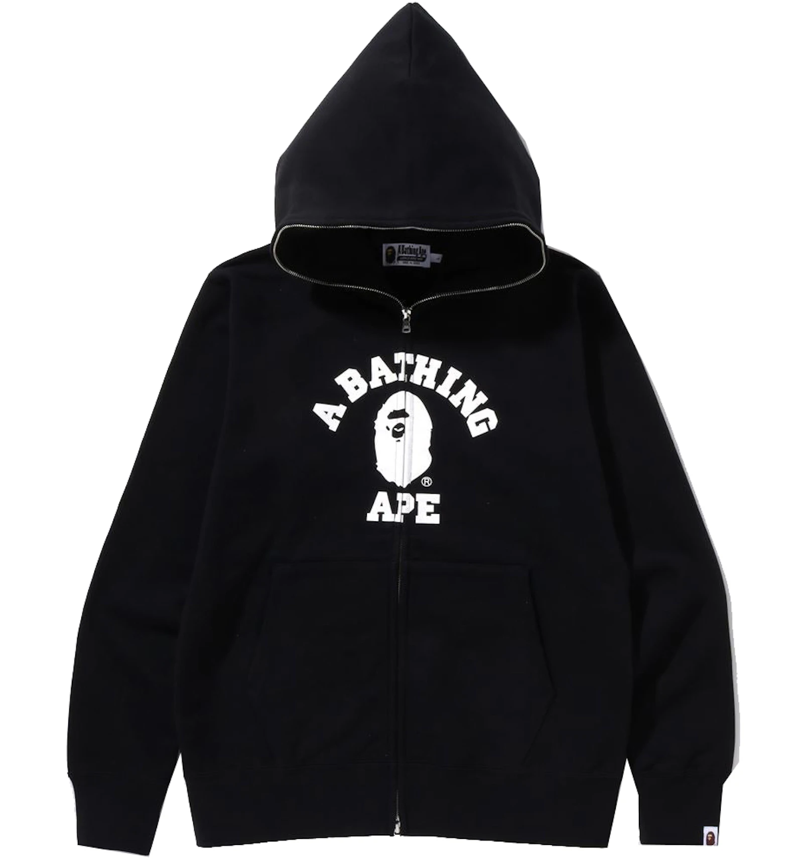 Bape college full zip hoodie Clearance