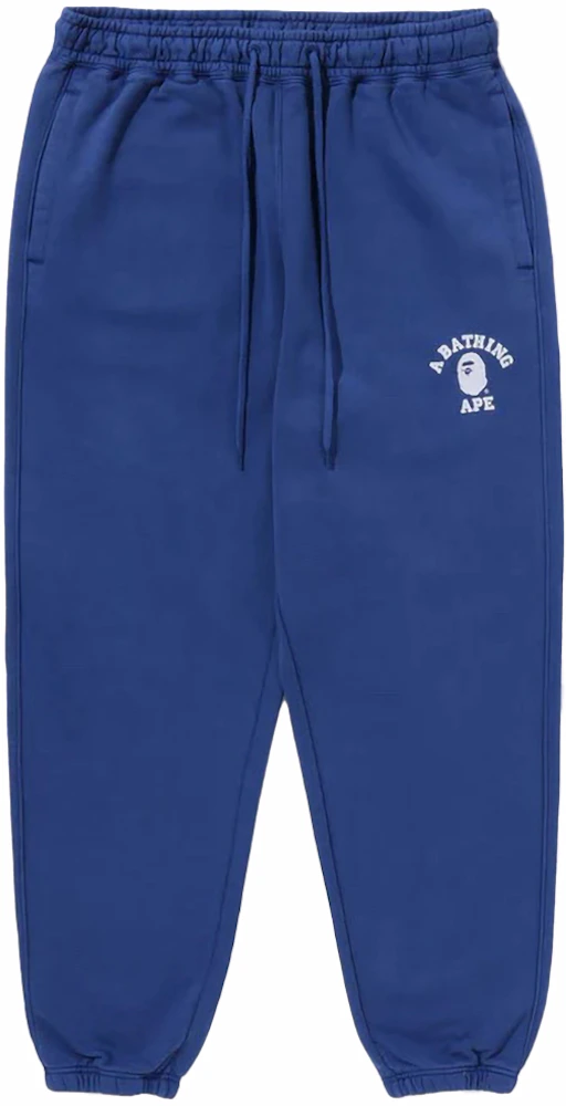 BAPE College One Point Overdye Pants Blue Men's - FW23 - US