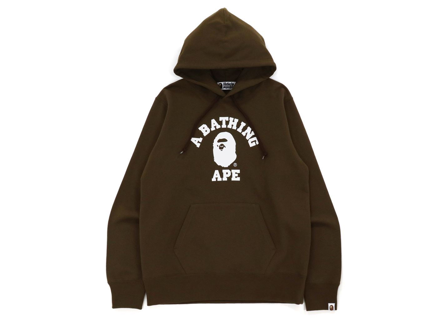 BAPE X Undefeated ABC College Pullover Hoodie Green