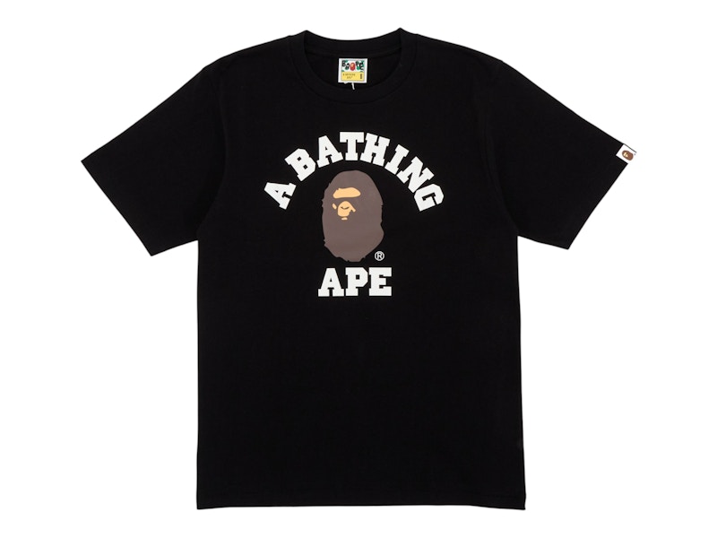 BAPE College Tee Black