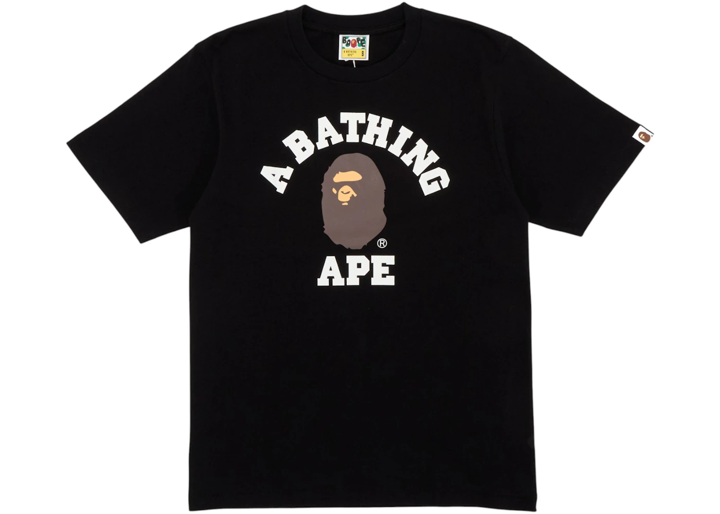 BAPE College Tee Black