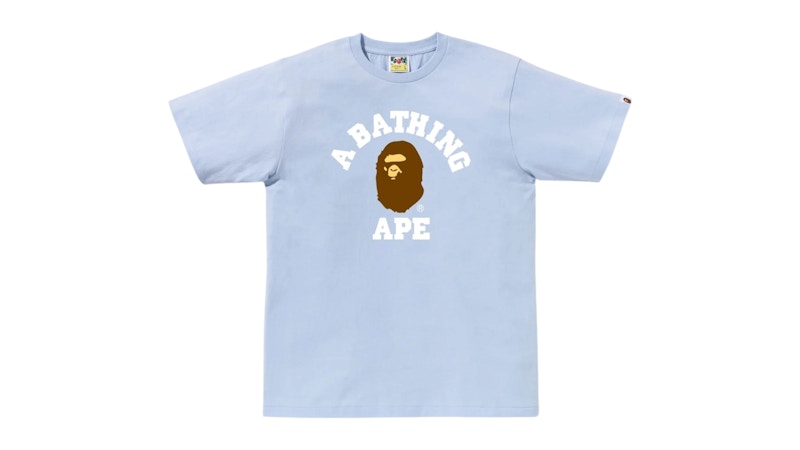 BAPE College Tee (SS26) Blue