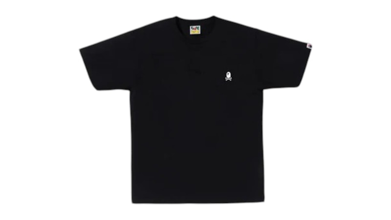 BAPE Color Ape Crossbone One Point Tee Black