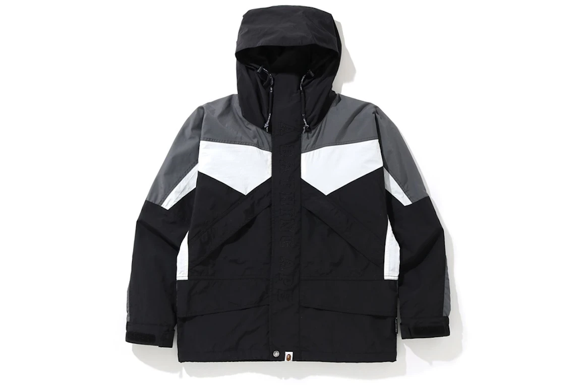 BAPE Color Block Classic Snowboard Jacket Black