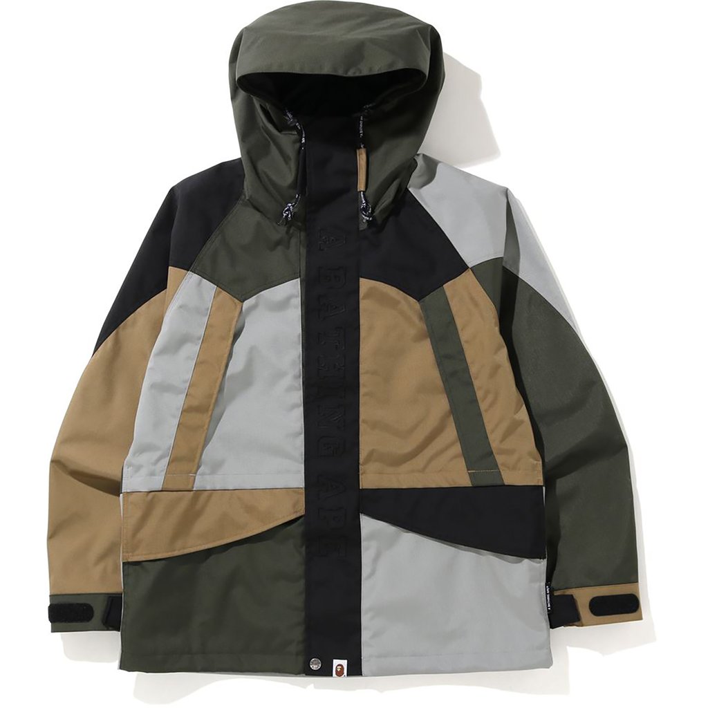 BAPE Color Block Cordura Snowboard Jacket Multi メンズ - FW20 - JP