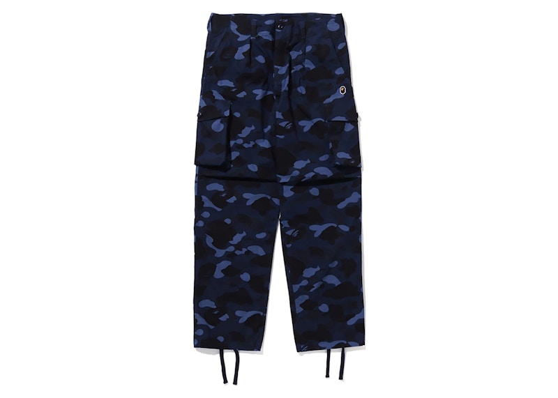 Bape camo best sale cargo pants