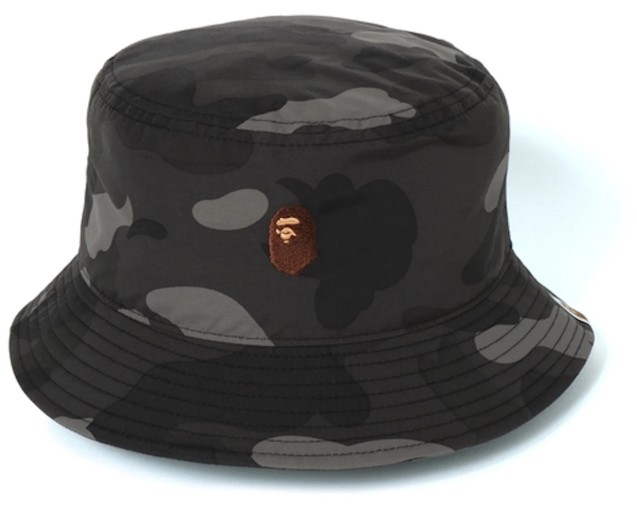 BAPE Color Camo Ape Head One Point Bucket Hat Black Men's - SS19 - US
