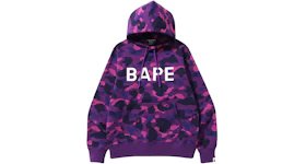 BAPE Color Camo BAPE Pullover Hoodie (SS22) Purple