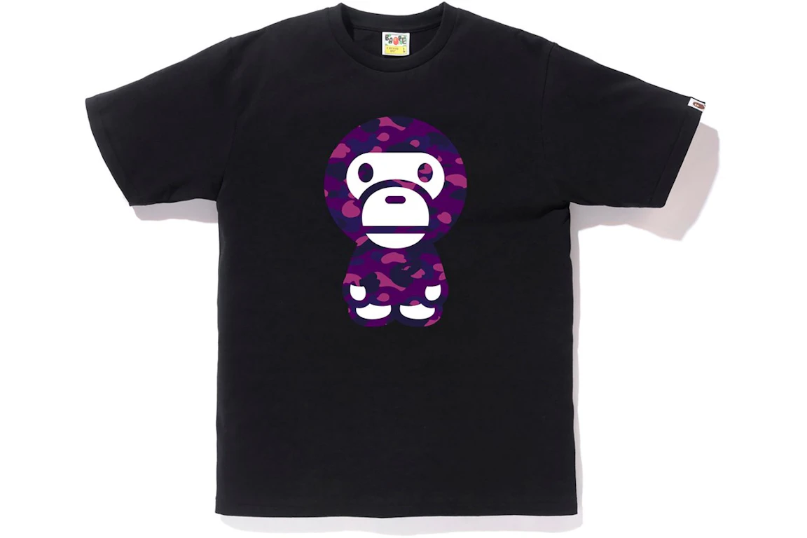 BAPE Color Camo Baby Milo Tee Black/Purple