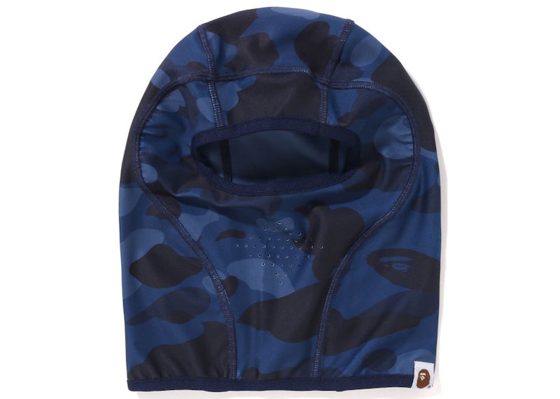 BAPE Color Camo Balaclava Navy