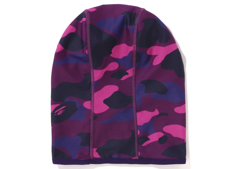 BAPE Color Camo Balaclava Purple - FW22 - US