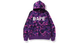 BAPE Color Camo Bape Pullover Hoodie (SS23) Purple