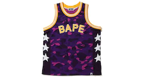 BAPE Color Camo Basketball Tank Top (SS20) Purple