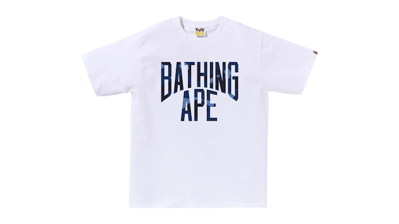 BAPE Color Camo Bathing Ape Tee White