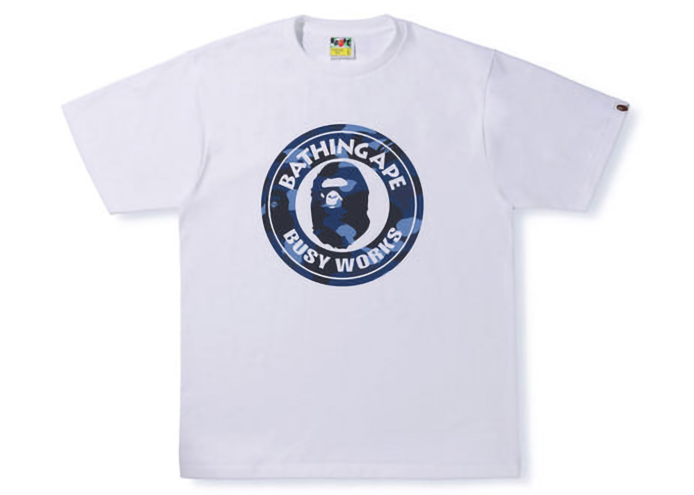 BAPE Color Camo Busy Works T-Shirt (SS20) White/Red メンズ - SS20 - JP