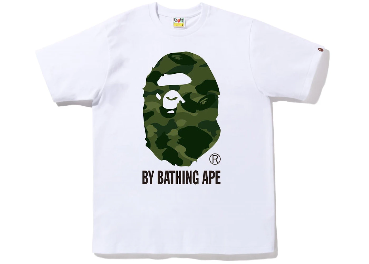 BAPE Color Camo By Bathing Ape Tee (FW22) White Green Men's - FW22 - US