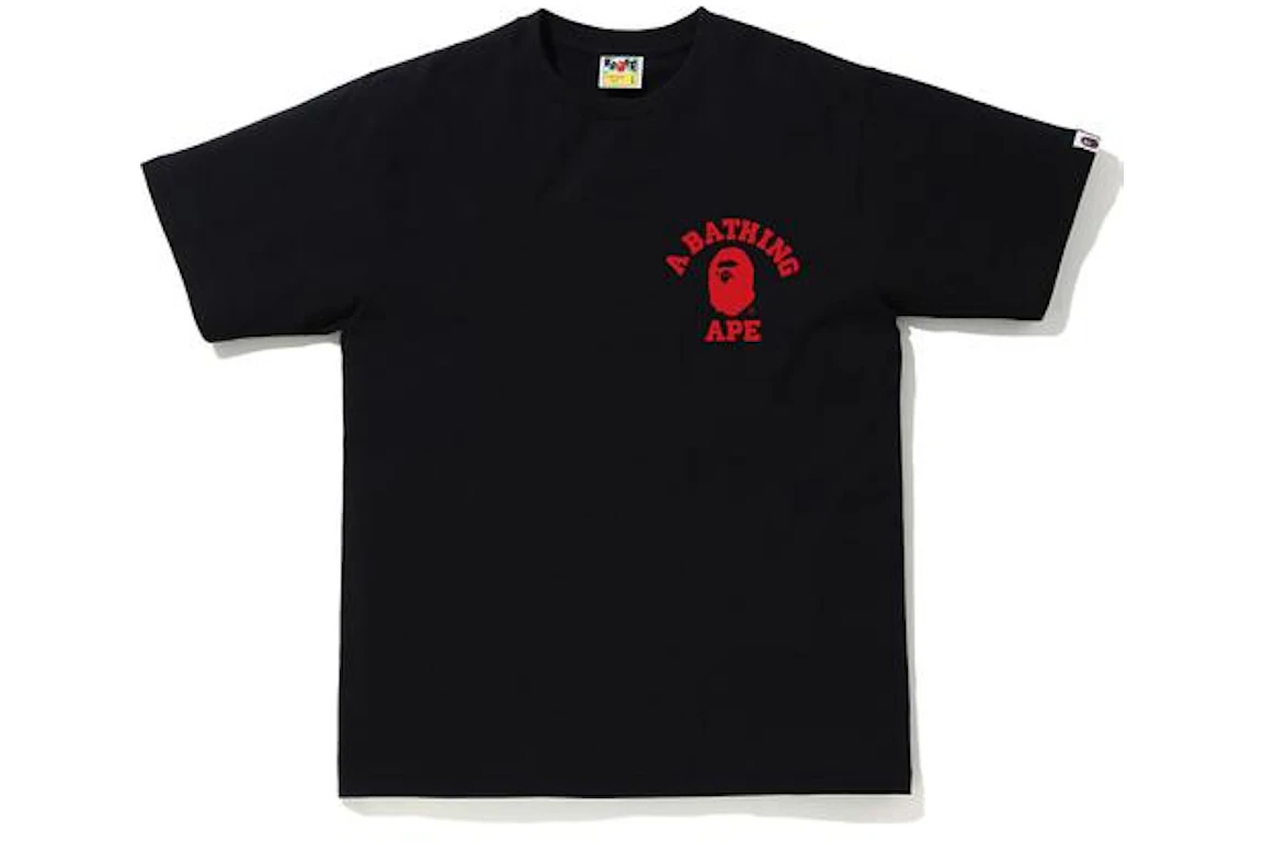 BAPE Color Camo College ATS Tee (FW20) Black/Red