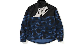 BAPE Color Camo Cycle Jacket Blue