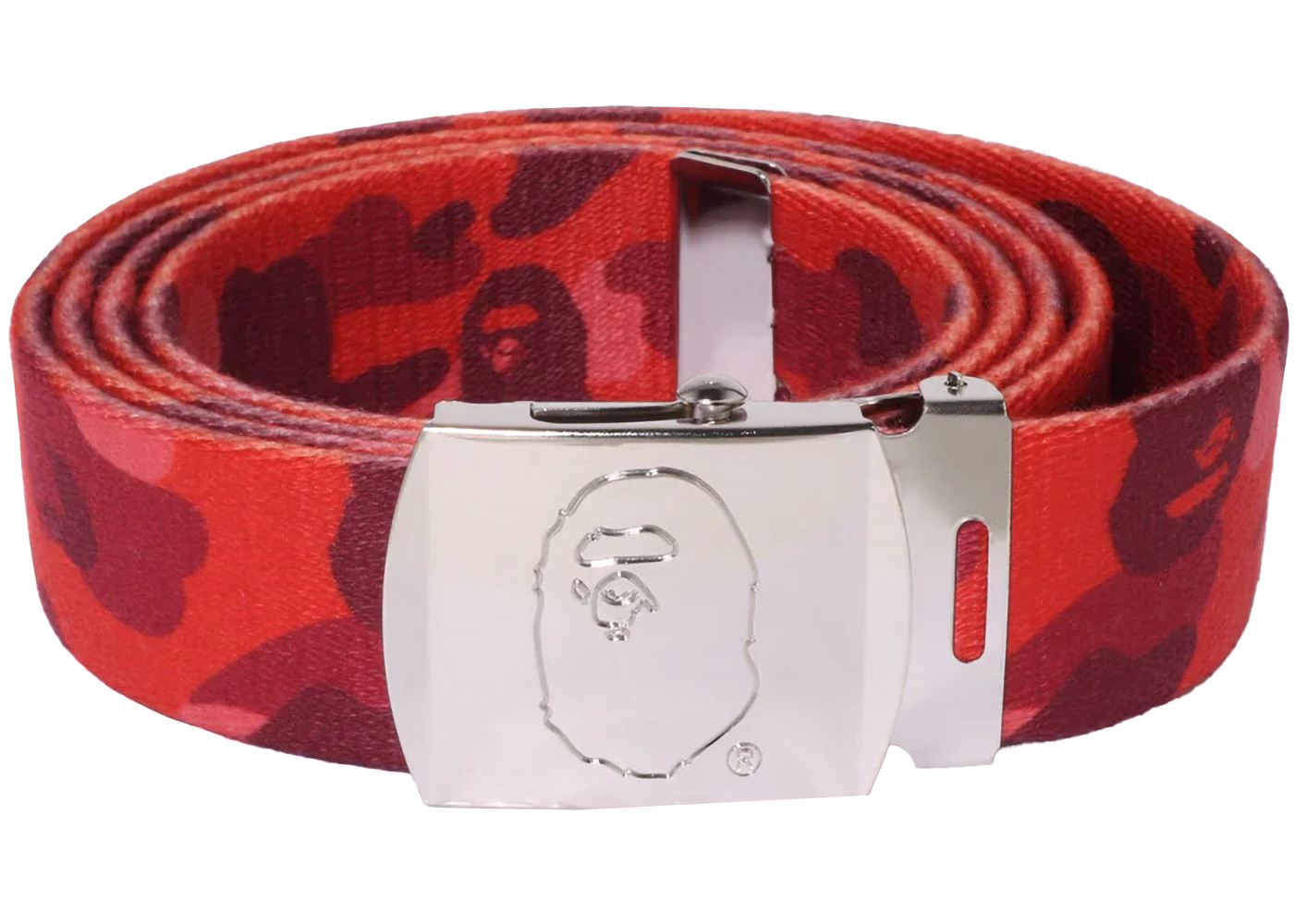 BAPE Color Camo Gi Belt Red