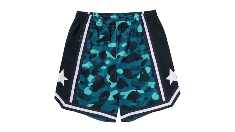 BAPE Color Camo Mesh Relaxed Fit Shorts Green メンズ - SS26 - JP