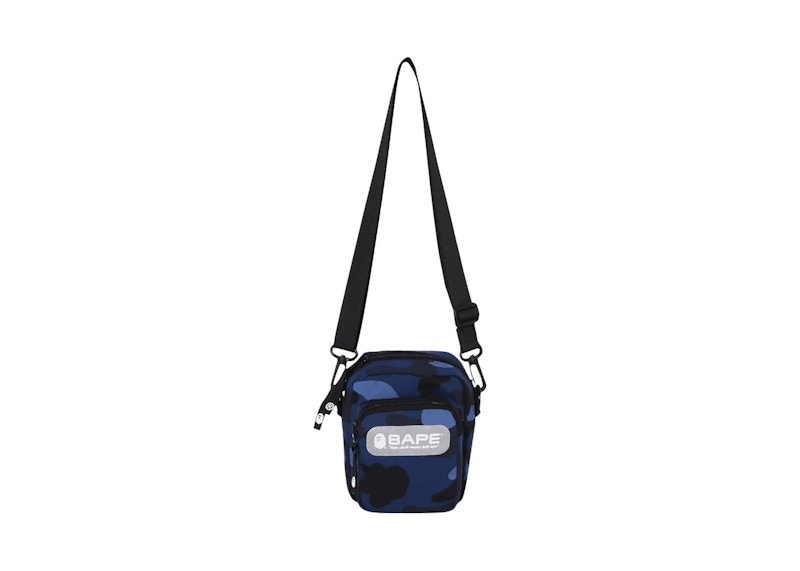 BAPE Color Camo Mini Shoulder Bag Navy
