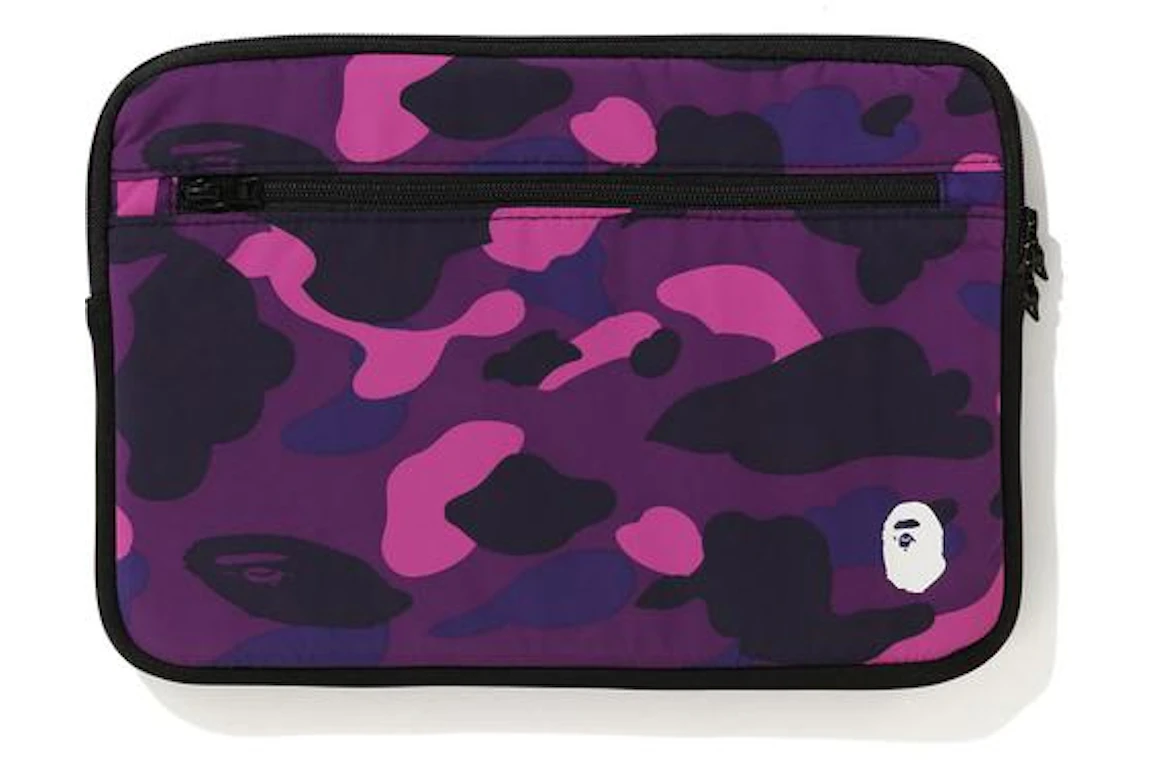 BAPE Color Camo PC Case 13in Purple