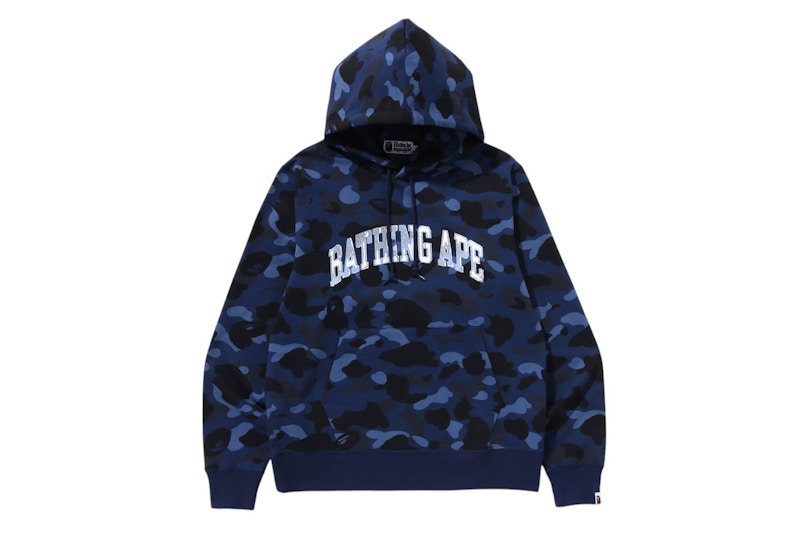 BAPE Color Camo Pullover Hoodie (SS25) Navy Men