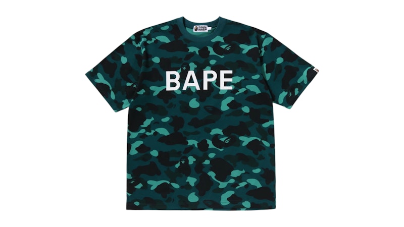 BAPE Color Camo Relaxed Fit Tee Green