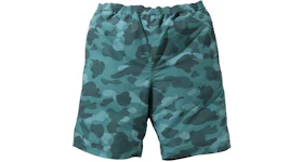 BAPE Color Camo Reversible Shorts Green