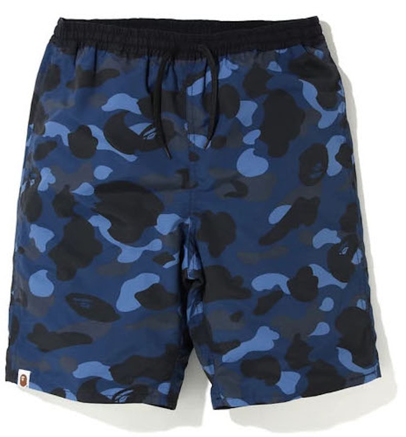 BAPE Color Camo Reversible Shorts Navy Men's - FW19 - US