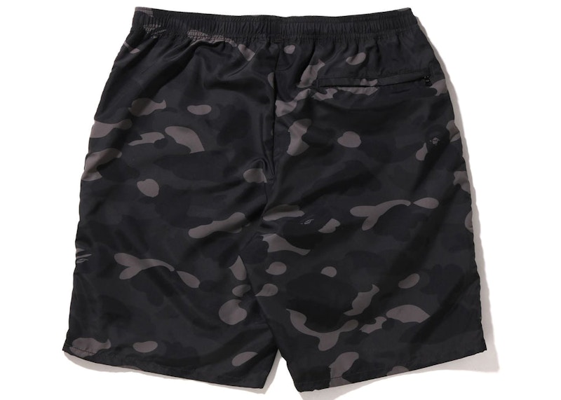 Bape shark hot sale shorts black