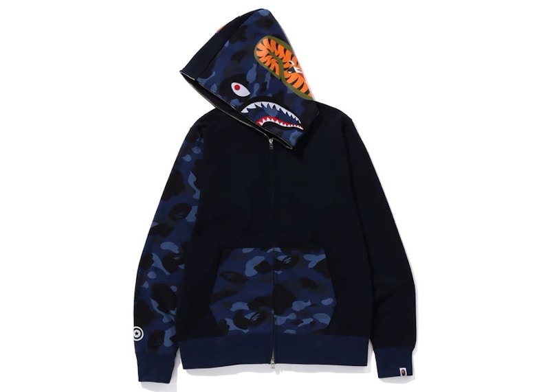 Bape color clearance camo shark