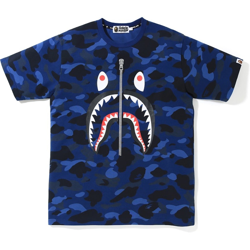 Bathing ape shop shark shirt