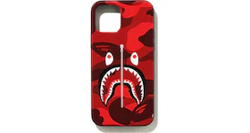 BAPE Color Camo Shark iPhone 12/12 Pro Case Red