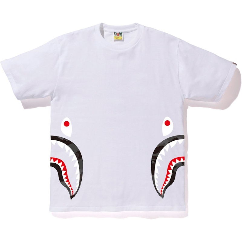 Color camo hotsell shark tee mens