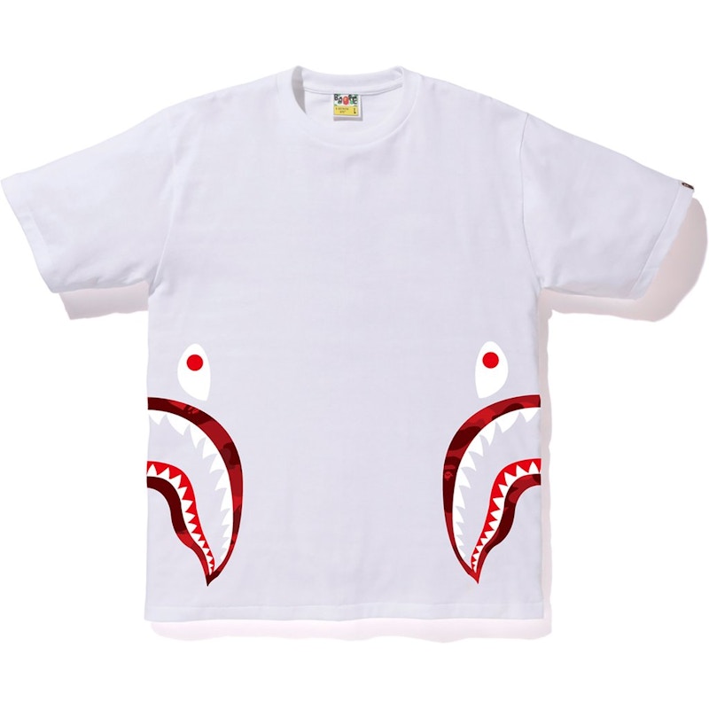 bape red tee
