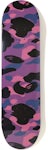 BAPE Color Camo Skateboard Purple
