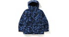 BAPE Color Camo Snowboard Down Jacket Navy