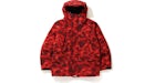 BAPE Color Camo Snowboard Down Jacket Red