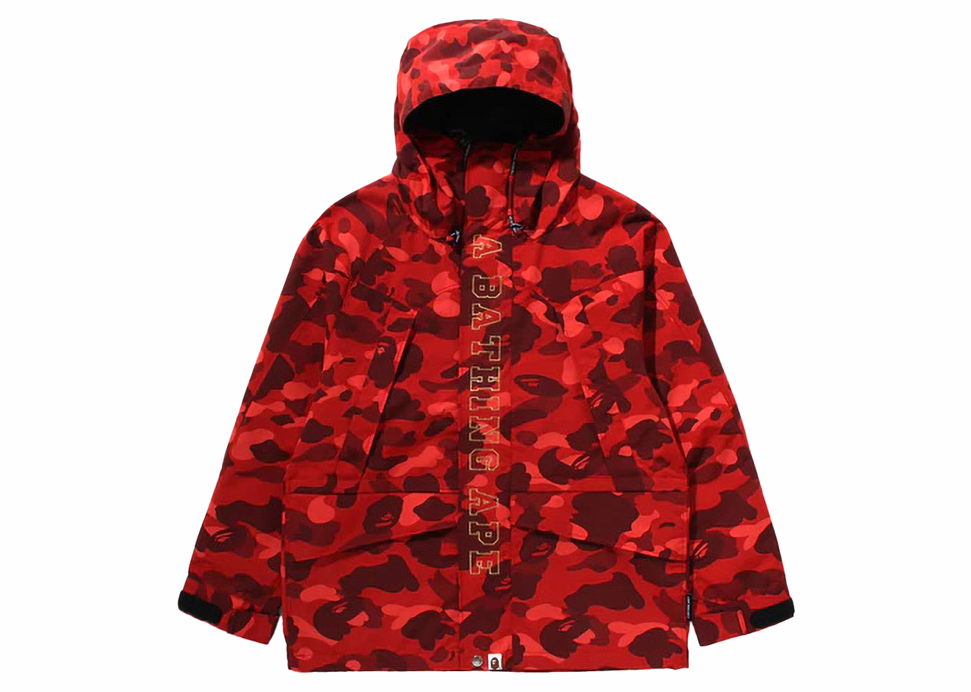BAPE Color Camo Snowboard Jacket (SS24) Red