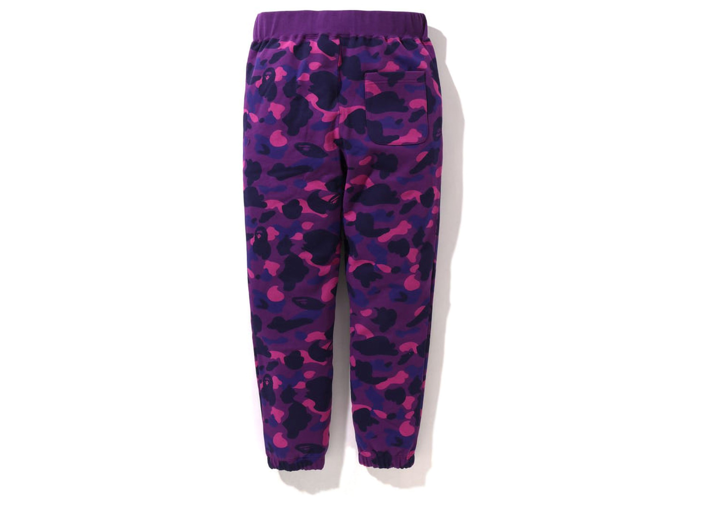 BAPE Color Camo Sweat Pants (FW22) Purple Men's - FW22 - US