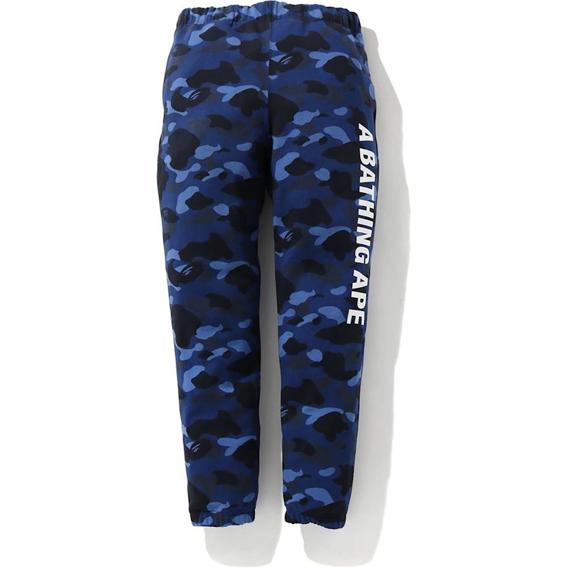 BAPE Color Camo Sweat Pants Navy - FW20 Hombre - MX