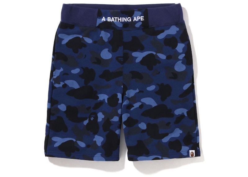 BAPE Color Camo Sweat Shorts (SS22) Purple Men's - SS22 - US