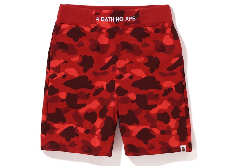 2024年レディースファッション福袋特集 color bape camo 赤 XL shorts