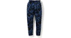 BAPE Color Camo Tape Jersey Pants Blue