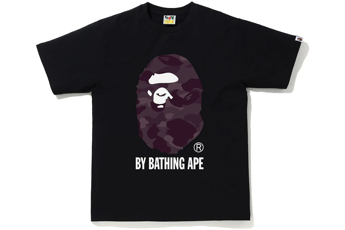 BAPE Color Camo by Bathing Ape Tee Black/Burgundy