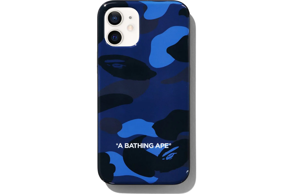 BAPE Color Camo iPhone 12 Mini Case Navy