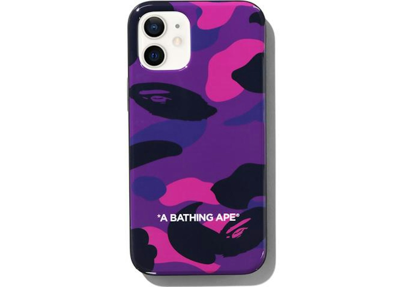 Bape Color Camo Iphone 12 Mini Case Purple Ss21 Bape Color Camo Iphone 12 Mini Case Purple Ss21