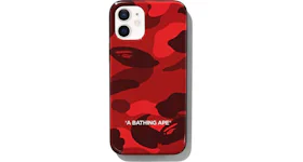 BAPE Color Camo iPhone 12 Mini Case Red