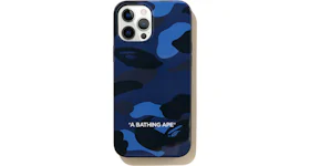 BAPE Color Camo iPhone 12 Pro Max Case Navy